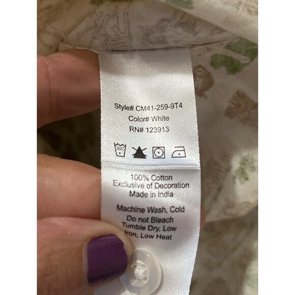 JACHS New York Mens Tiki Print Shirt XL Short Sleeve Button Up Tropical Resort - Picture 4 of 12